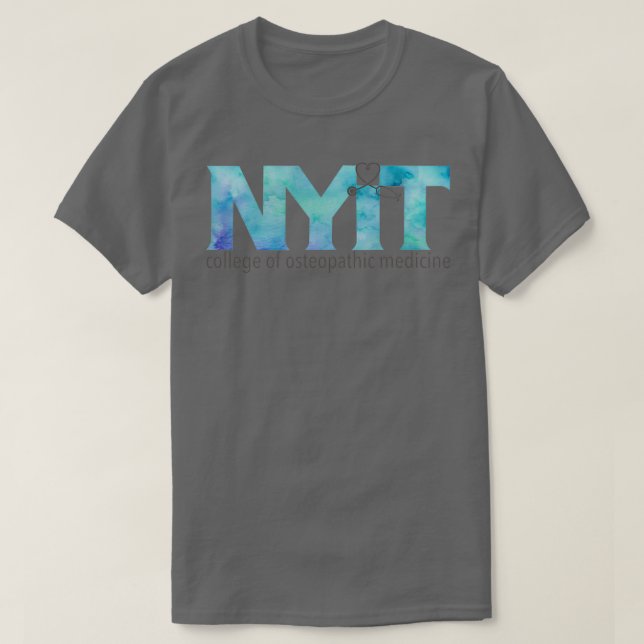 Camiseta NYITCOM Blue Watercolor (Frente do Design)