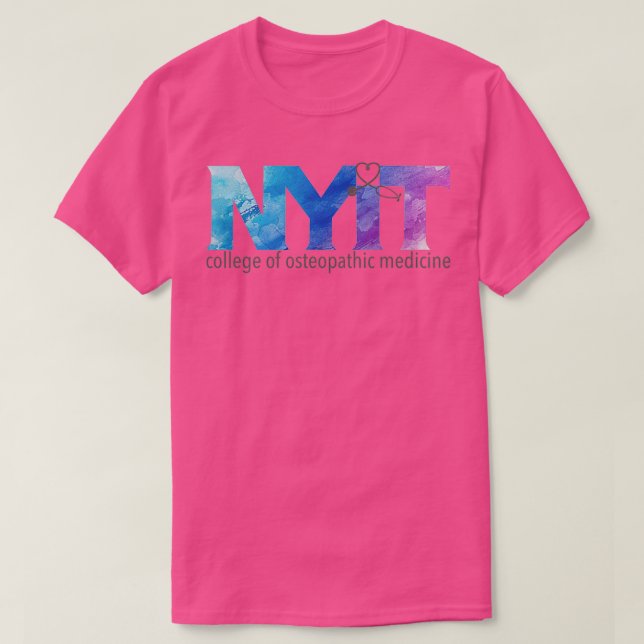 Camiseta NYITCOM BluePurple Watercolor (Frente do Design)