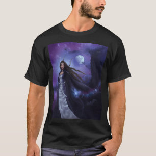 Camiseta Nyx - Deusa Da Lua Noturna E Estrelas