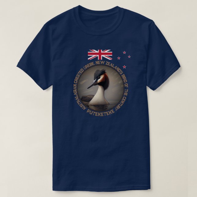 Camiseta NZ Bird do século (Frente do Design)