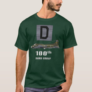 Camiseta O 100º Grupo Sangrento e Fortaleza Voadora B17 3
