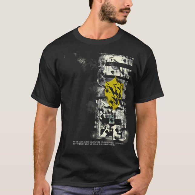 Camiseta O 12:15 de Luke protegeu o dólar (Frente)