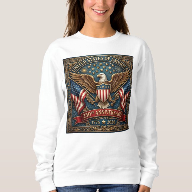 Camiseta O 250º da América Versão 2 (Frente)