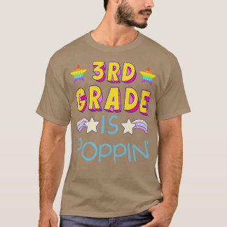 Camiseta O 3º ano é o primeiro dia da escola, o papagaio mi