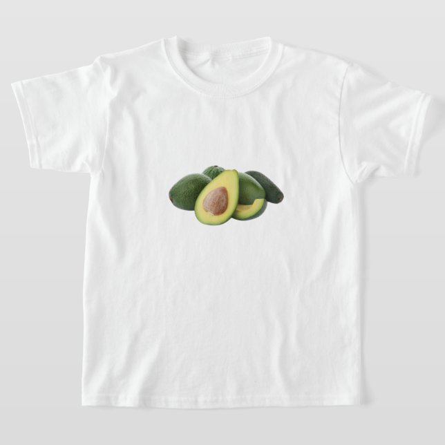 Camiseta O abacate delicioso está aqui (Postura )