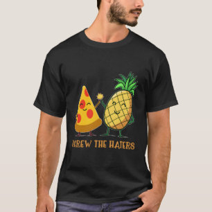 Camiseta O Abacaxi Da Pizza Havaiana Dói Os Chapéus Engraça