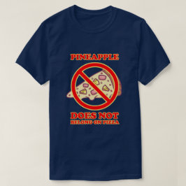 Camiseta O Abacaxi Não Pertence À Pizza