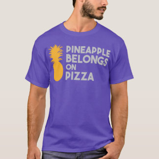 Camiseta O abacaxi pertence à Pizza