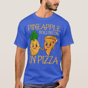 Camiseta O Abacaxi Pertence À Pizza De Abacaxi Com Ventilad
