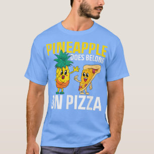 Camiseta O Abacaxi Pertence À Pizza Pineapple Piz