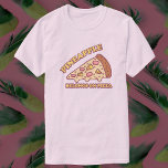 Camiseta O Abacaxi Pertence À Pizza - Pizza Pro Havaí<br><div class="desc">O abacaxi pertence à pizza! Uma ilustração digital de uma fatia deliciosa tocada com presunto e abacaxi,  é claro! Não se envergonhe do seu amor por pizza de abacaxi! Mostre seu alinhamento de pizza pro hawaiano!</div>