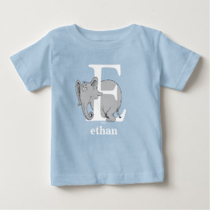Camiseta O ABC do Dr. Seuss: Letra E - Branco Adicione se