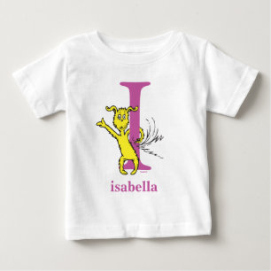 Camiseta O ABC do Dr. Seuss: Letra I - Roxo  Adicione Seu N