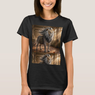 Camiseta O Acadêmico Listrado   Aventura do Leão Fantasia Z