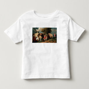 Camiseta O acampamento das acrobatas, penas de Epsom