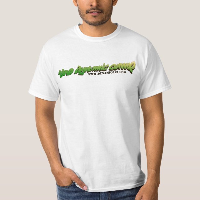 Camiseta O acampamento dinâmico (Frente)