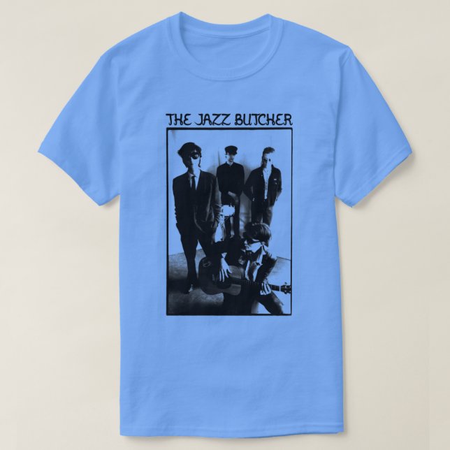 Camiseta O açougueiro do jazz (Frente do Design)