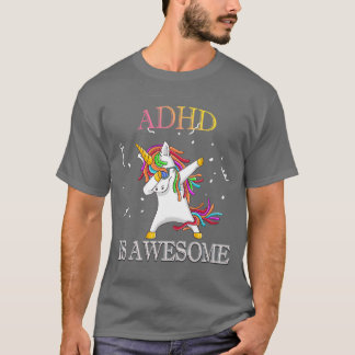 Camiseta O ADHD É Incrível, O Unicorn Dapping