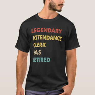 Camiseta O Agente De Atendimento Legendário Retroativo Se A