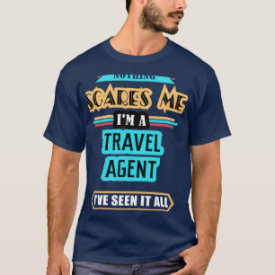 Camiseta O Agente viagem Nada Me Assusta