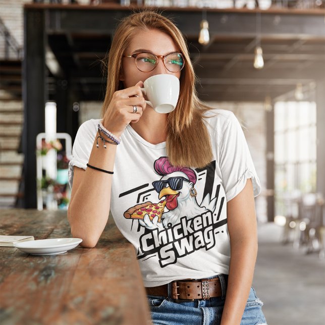 Camiseta O Aglomerador Clucky (Criador carregado)