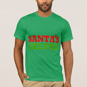 CAMISETA O AJUDANTE DO PAPAI NOEL - .PNG