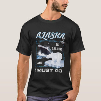 Camiseta O Alasca Está Chamando E Eu Devo Ir Em Cruzeiro