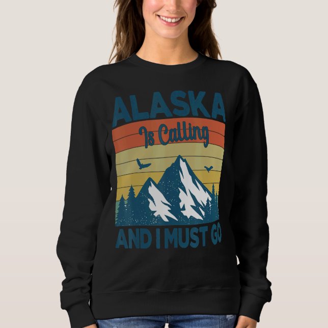 Camiseta O Alaska Está Ligando E Eu Preciso Ir (Frente)