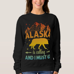 Camiseta O Alaska Está Ligando E Eu Preciso Ir Para O Alask
