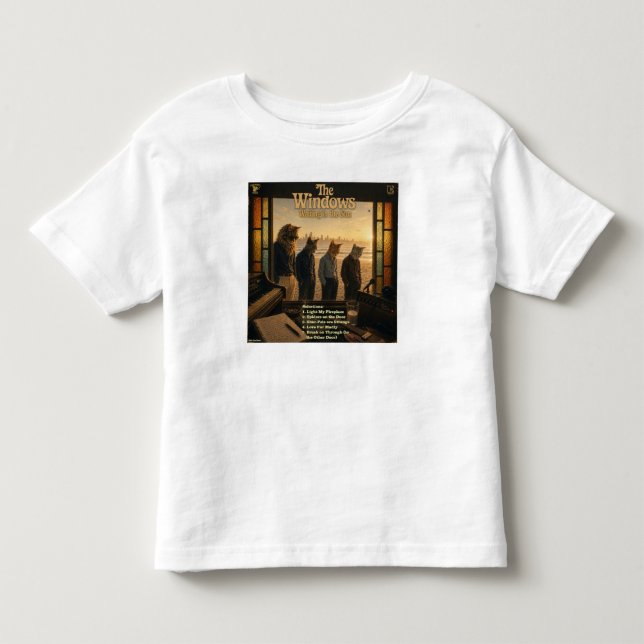 Camiseta O Álbum do Windows: uma Paródia (Frente)