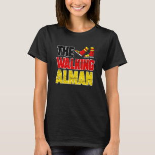 Camiseta O alemão típico do homem andando