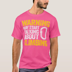 Camiseta O Alerta Engraçado Do Clima Pode Começar A Falar S