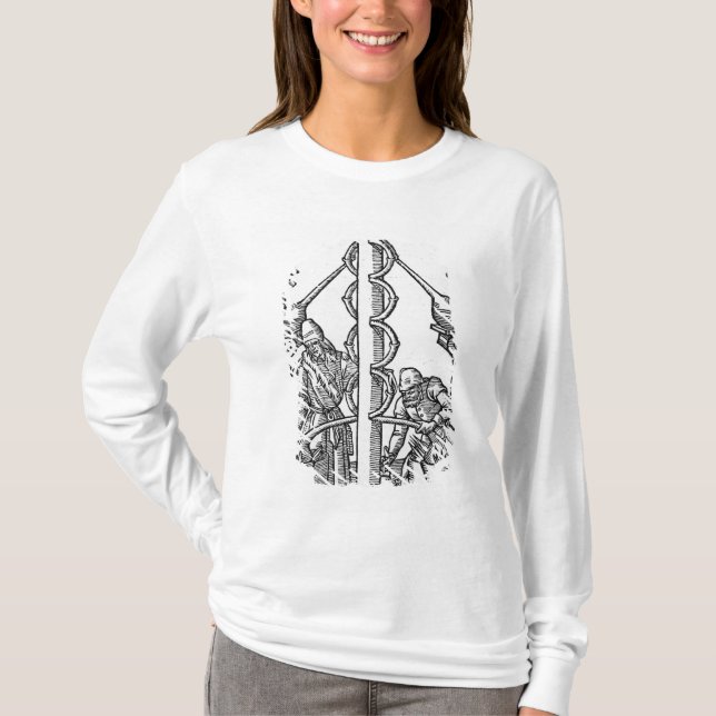 Camiseta O alquimista no trabalho (Frente)