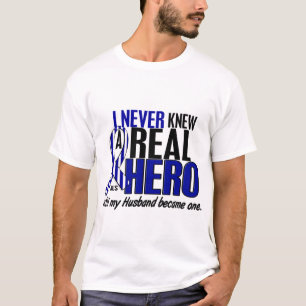 Camiseta O ALS nunca conheceu um marido do herói 2