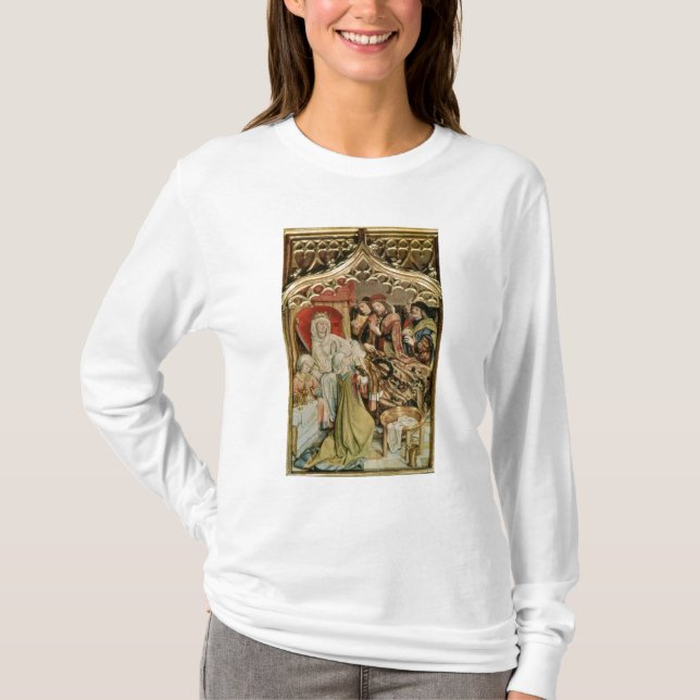 Camiseta O Altarpiece do St. Elizabeth (Frente)