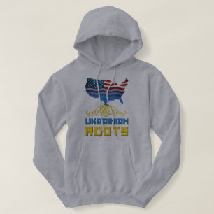 Camiseta O americano ucraniano enraíza o Hoodie