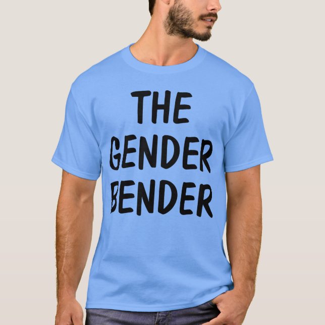 Camiseta O amigo da citação Gender Bender (Frente)