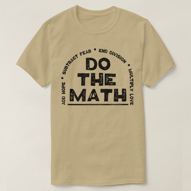 Camiseta O Amor À Matemática Acrescenta As Mulheres Que Se  (Frente do Design)