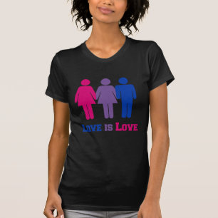 Camiseta O amor bissexual é amor
