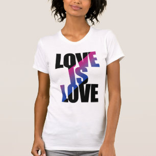Camiseta O Amor Bissexual é Amor