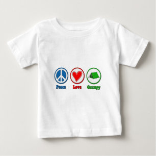 Camiseta O amor da paz ocupa