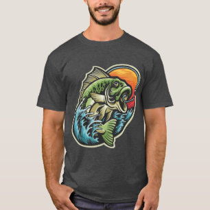 Camiseta O Amor da Pesca