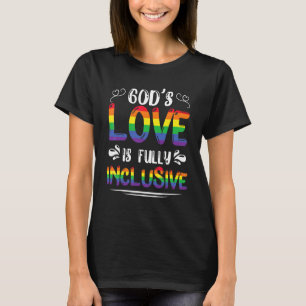 Camiseta O Amor De Deus É Totalmente Inclusivo Lgbt E Relig
