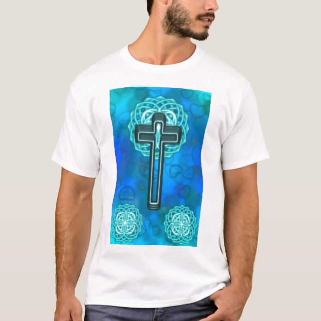 Camiseta O amor de Jesus é a sua proteção (Frente)