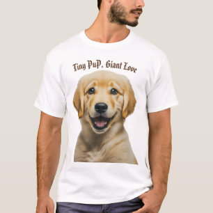 Camiseta O amor de um filhote é magia pura