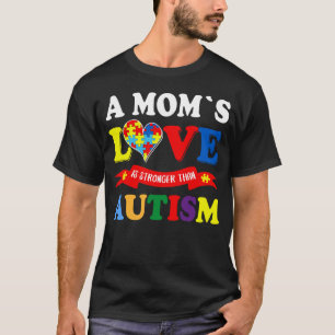 Camiseta O Amor de uma Mãe é Mais Forte do que a Conscienti