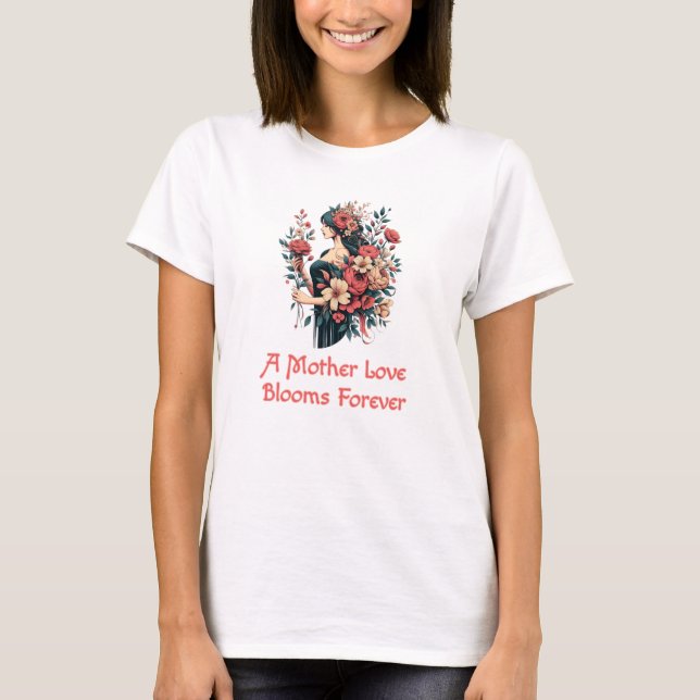 Camiseta O amor de uma mãe é para sempre (Frente)