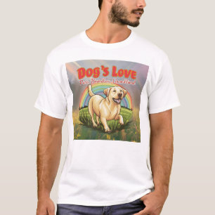 Camiseta O Amor do Cachorro é Puro Ilimitado Incondicional