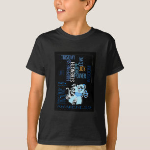 Camiseta O amor do Trisomy 18 explica-o todo