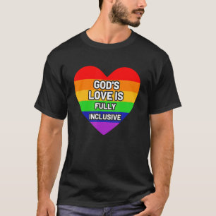 Camiseta O Amor Dos Deuses É Totalmente Inclusivo Lgbt Love